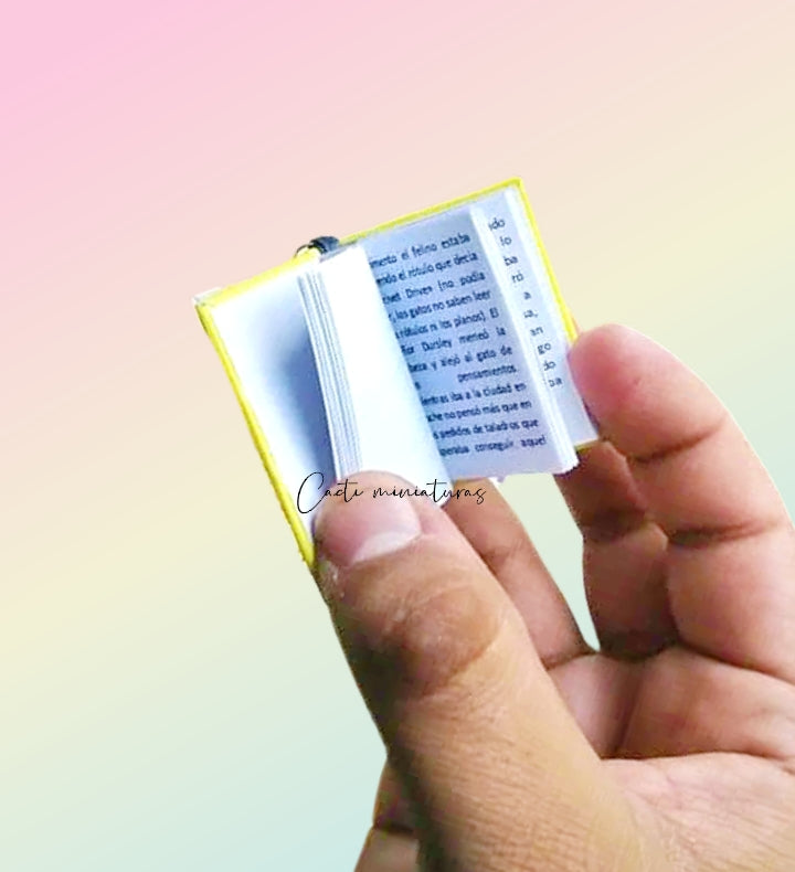 Llaveros de Minilibros Artesanales – Saga Harry Potter (8 piezas + pócima de regalo)