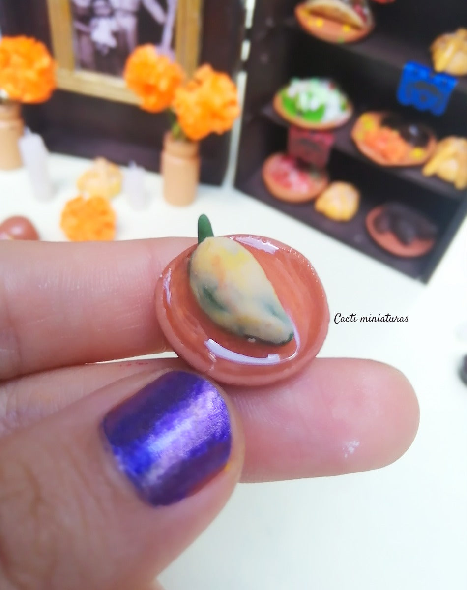 Mini ofrenda artesanal - Personalizada día de muertos