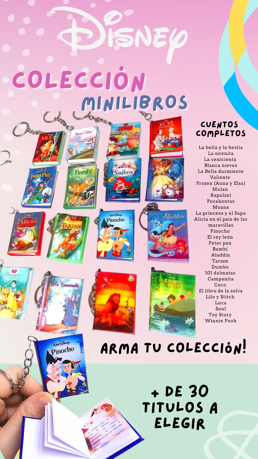 Rinconcito miniatura Disney
