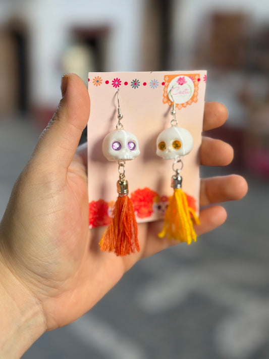 Aretes calaverita