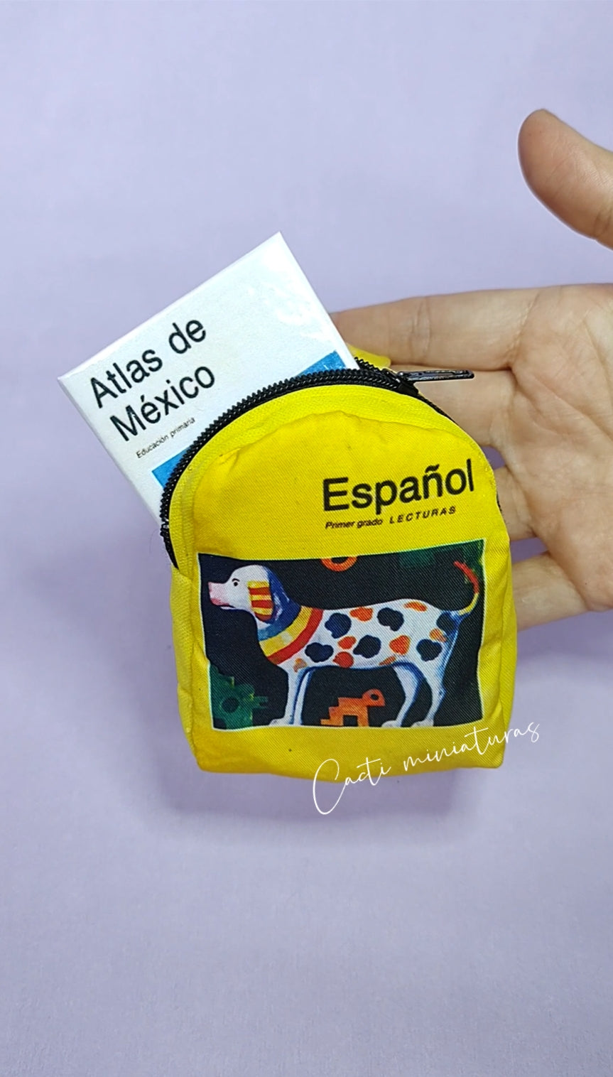 Colección regreso a clases-mini útiles y minilibros de primaria