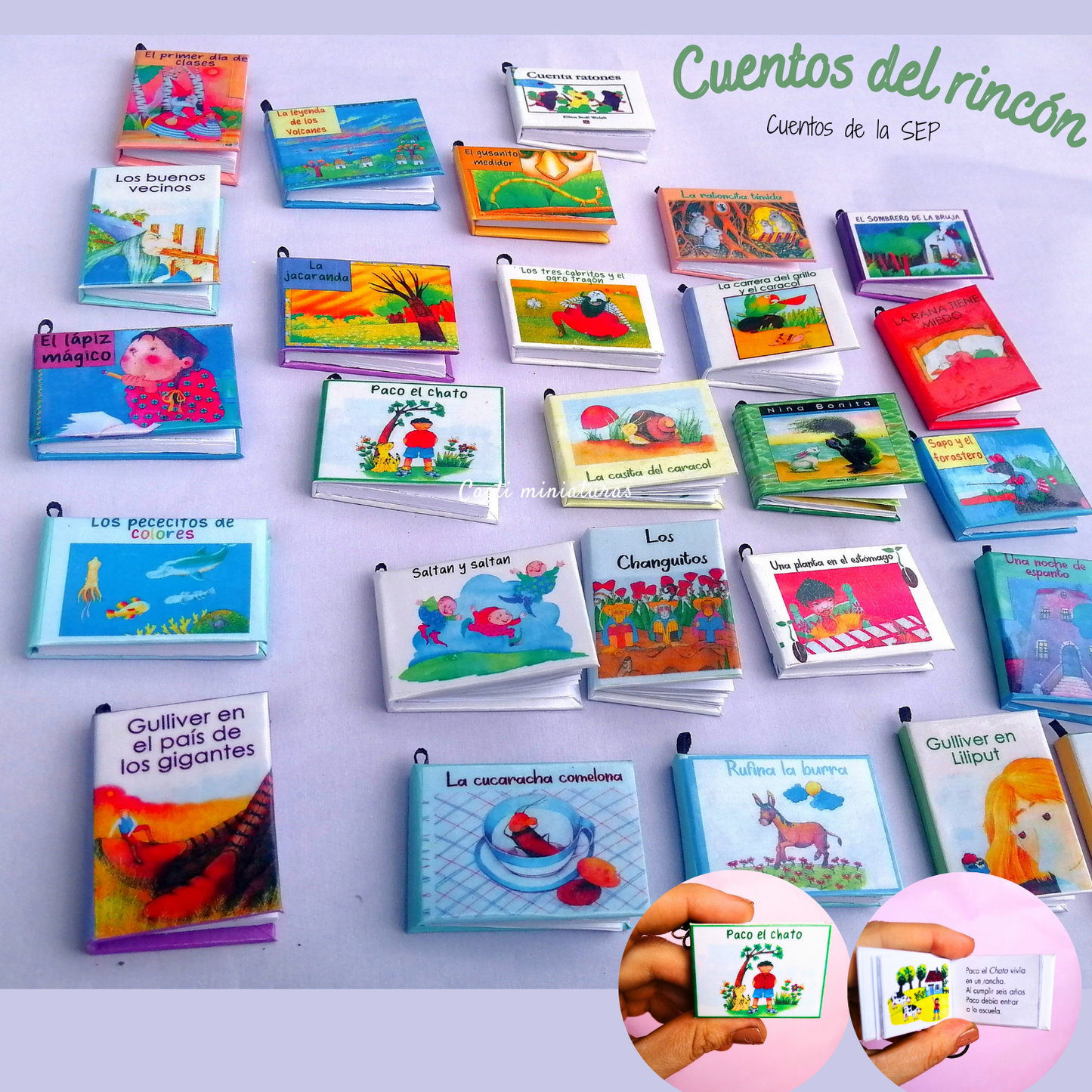 Mini cuento del rincón edición día del maestro