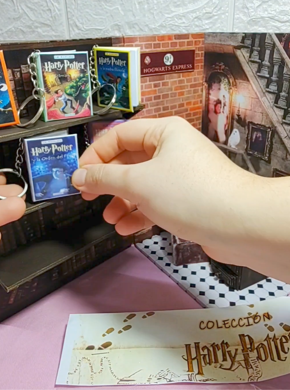 Rinconcito Harry Potter en miniatura - Set artesanal coleccionable