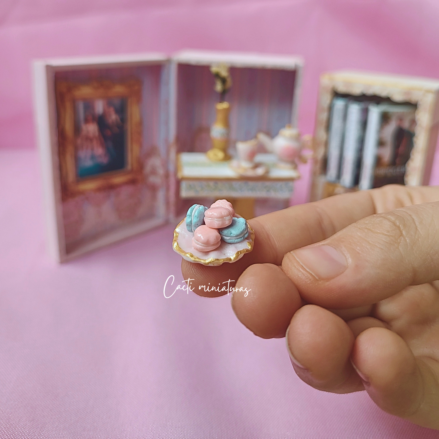 Cajita miniatura inspirada en Bridgerton