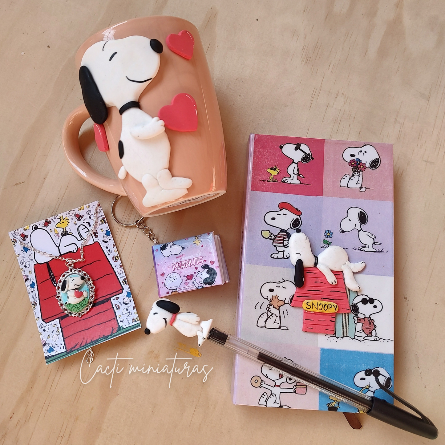 Set colección de Snoopy - Edición especial amor