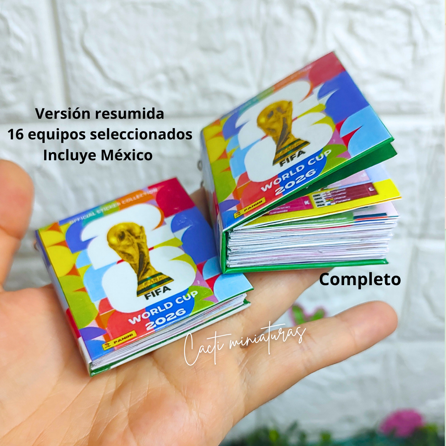 Mini Álbum Mundial Artesanal – Versión Resumida