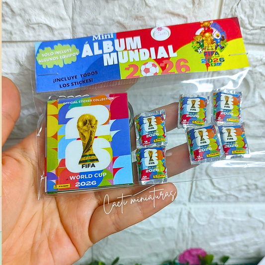 Mini Álbum Mundial Artesanal – Versión Resumida